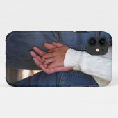 手を持つiPhone 5カスタムケース – メイトID Case-Mate iPhoneケース (裏面(横))