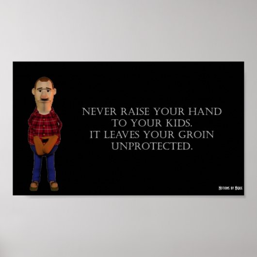 手を挙げないで ポスター (正面)