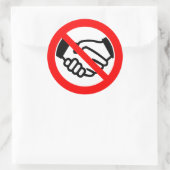 手を振らない ラウンドシール (バッグ)