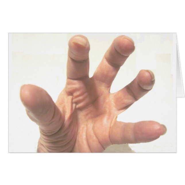 手を掴む (正面横)