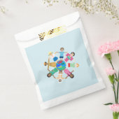 手を握っている世界の子ども フェイバーバッグ (封をした状態)