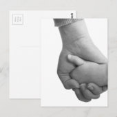 手を握って ポストカード (正面/裏面)