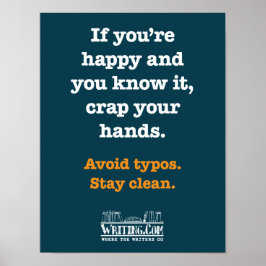 手を握り締める ポスター