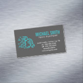 手を握り締める マグネット名刺 (インサイチュ)