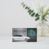 手を握り締める |自動整備士 名刺 (スタンド正面)