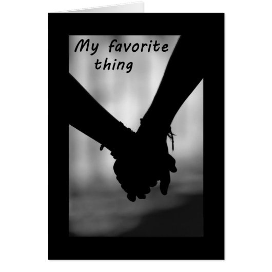 手を握り、あなたのキスはFAV物事 (正面)