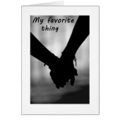 手を握り、あなたのキスはFAV物事 (正面)