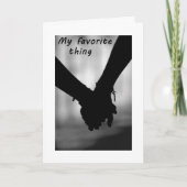 手を握り、あなたのキスはFAV物事 シーズンカード (正面)