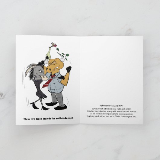 手を握ること カード (内部)