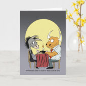 手を握ること カード (黄色い花)