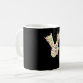 手を握ること コーヒーマグカップ (正面左)