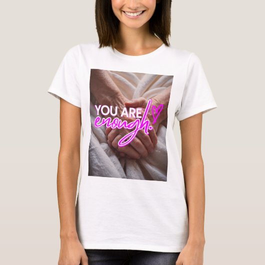 手を握ること Tシャツ (正面)