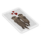 手を握るカワウソ マグネット (右側)