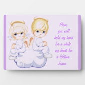 手を握れ –  フォトプラーク (正面)