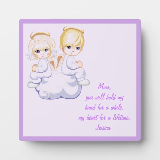 手を握れ –  フォトプラーク (正面)