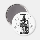 手を洗いなさい マグネット (正面/裏面)