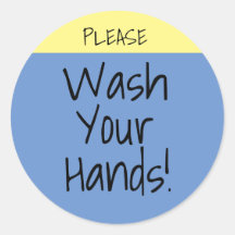 手を洗うカスタム文字