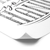 手を洗うバスルームのウォールアート ポスター (角)