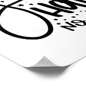 手を洗うバスルームのユーモア壁アートポスター ポスター (角)