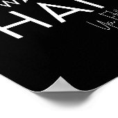 手を洗う汚い動物編集可能カラー ポスター (角)