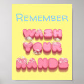 手を洗う衛生安全アラーム ポスター (正面)