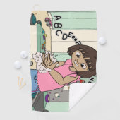 手を洗う ゴルフタオル (インサイチュ)