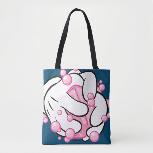 手を洗う トートバッグ (正面)