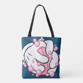 手を洗う トートバッグ (裏面)