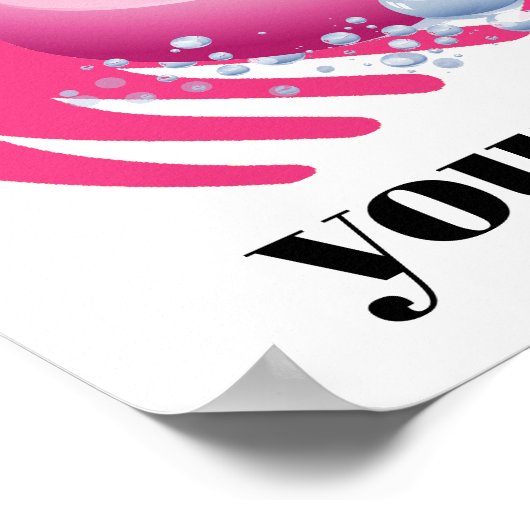 手を洗う ポスター (角)