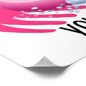 手を洗う ポスター (角)