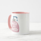 手を洗う マグカップ (正面左)
