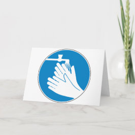 手を洗う（健康と安全） （衛生） カード