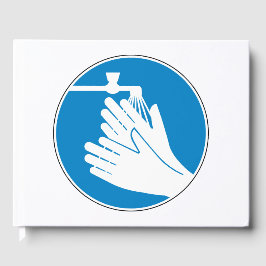 手を洗う（健康と安全） （衛生） ゲストブック