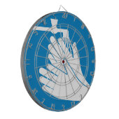 手を洗う（健康と安全） （衛生） ダーツボード (正面左)