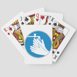 手を洗う（健康と安全） （衛生） トランプ