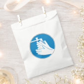 手を洗う（健康と安全） （衛生） フェイバーバッグ (クリップ留めされた状態)