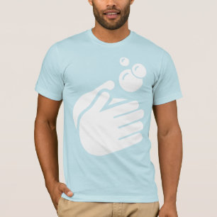 手を洗う – 手洗いコロナウイルス&インフルエンザ Tシャツ
