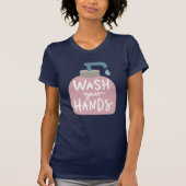 手を洗う Tシャツ (正面)