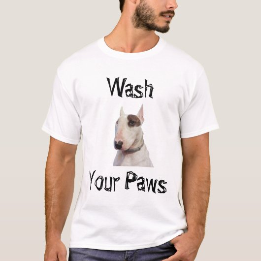 手を洗う Tシャツ (正面)
