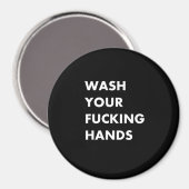 手を洗え マグネット (正面/裏面)