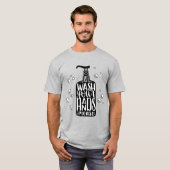 手を洗って下さい Tシャツ (正面フル)