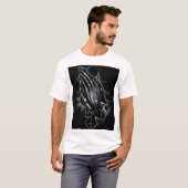 手を祈って下さい Tシャツ (正面フル)