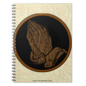 手を祈ること ノートブック (正面)