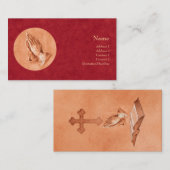 手を祈ること 名刺 (正面/裏面)