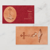 手を祈ること 名刺 (正面/裏面)