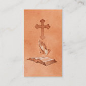 手を祈ること 名刺 (裏面)