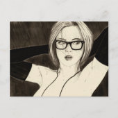 手を組む ポストカード (正面)