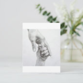 手を繋いで ポストカード (スタンド正面)