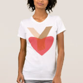 手を繋ぐ Tシャツ (正面)