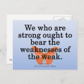 手を貸救済すローマ人15-1 ポストカード (正面/裏面)